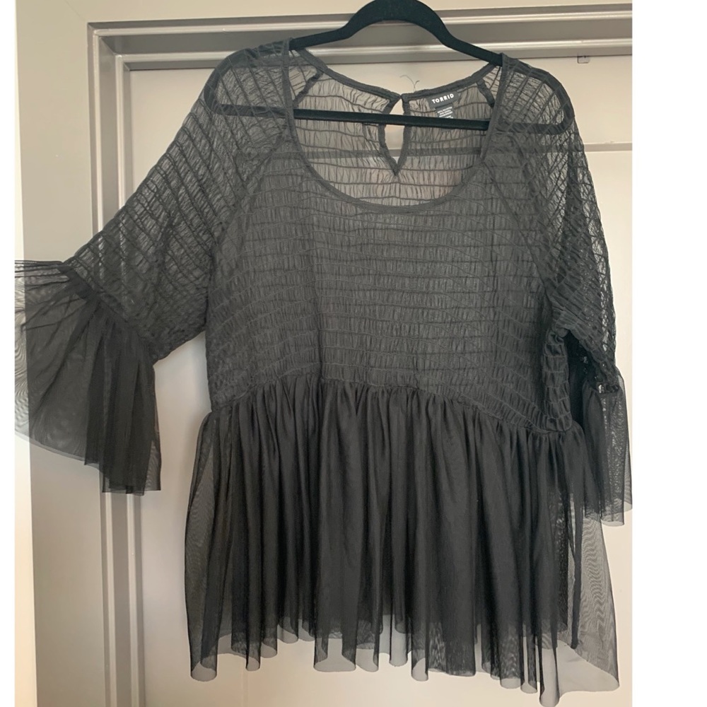 Torrid Sheer Top